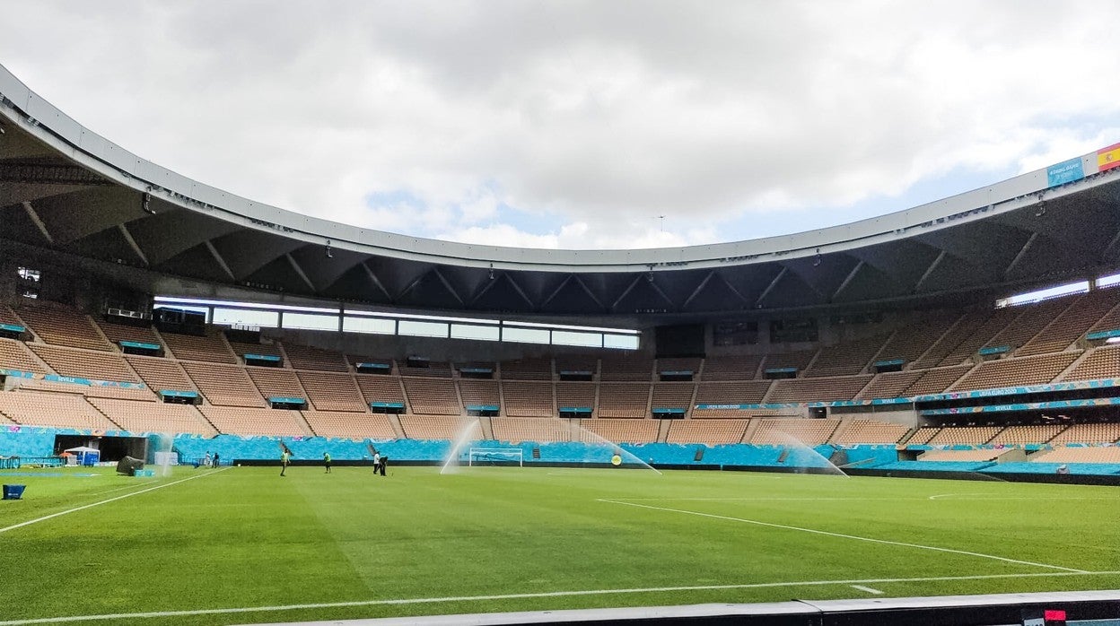 Imagen de hoy del interior del recinto cartujano