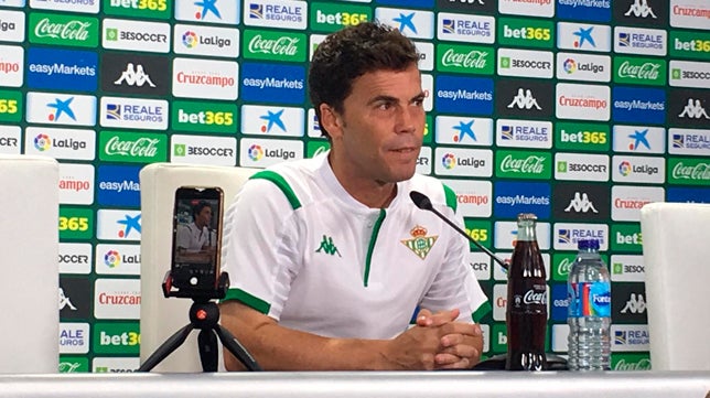 Rubi, sobre los fichajes: "Hay que dejar también espacio en la cantera"