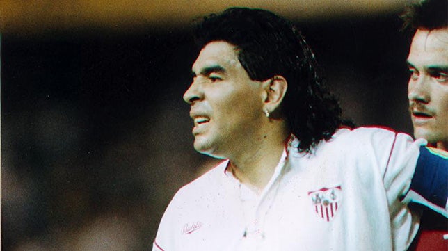 El auge y la caída de Maradona en el Sevilla FC