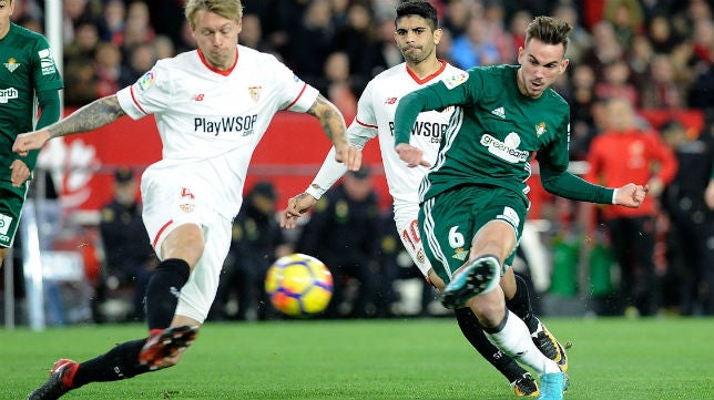 Fabián y el Betis-Sevilla: “Ellos tienen un poco más de necesidad”