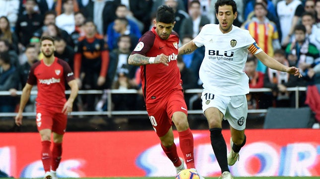 Valencia-Sevilla (1-1): Negativo para el liderato, positivo para el objetivo