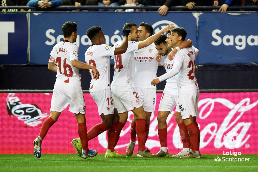 El CA Osasuna - Sevilla FC, en directo (1-1): Le faltó tiempo y puntería