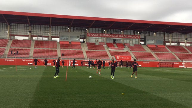 El Sevilla ultima la preparación del choque liguero ante el Granada