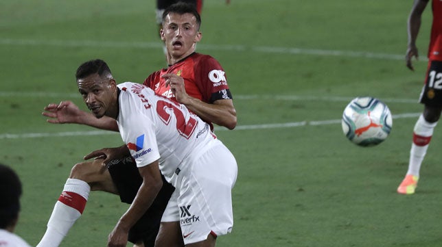 Fernando, tras el Sevilla - Mallorca: "Sabíamos que era un partido clave"