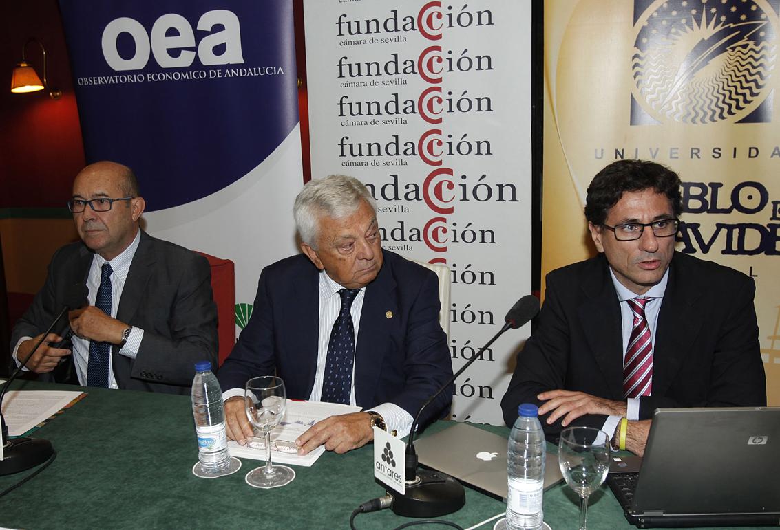 Francisco Ferraro, Francisco Herrero y Manuel Alejandro Hidalgo