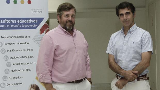 Pedro Díez y Jaime Conde, socios de Ieducando