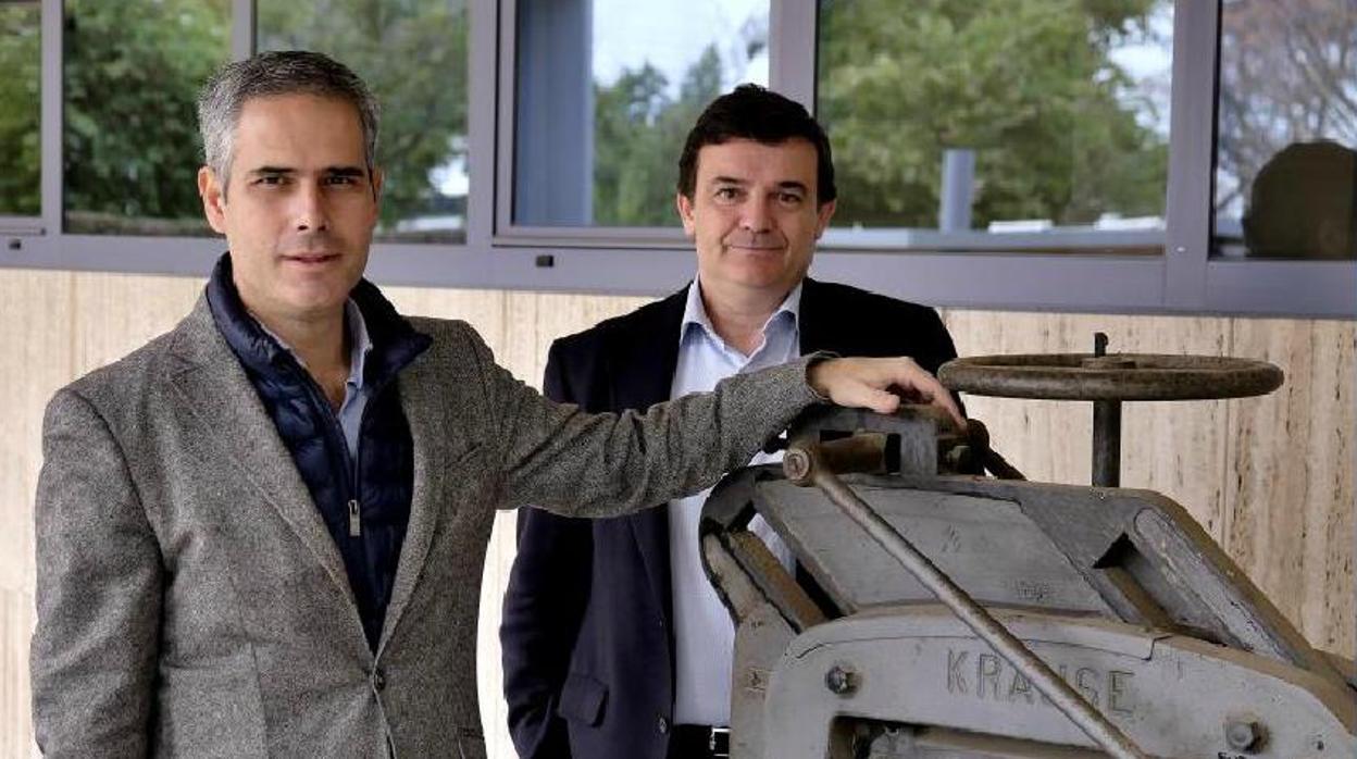 Manuel Villalón y Álvaro Muñoz de las Casas, director y presidente, respectivamente, de SouthUp