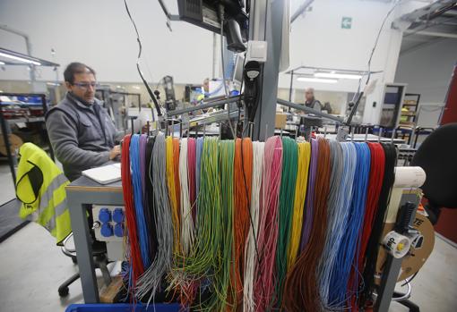 Otra área de la planta situada en el polígono Calonge