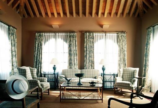 Interior del hotel de cinco estrellas gran lujo La Boticaria