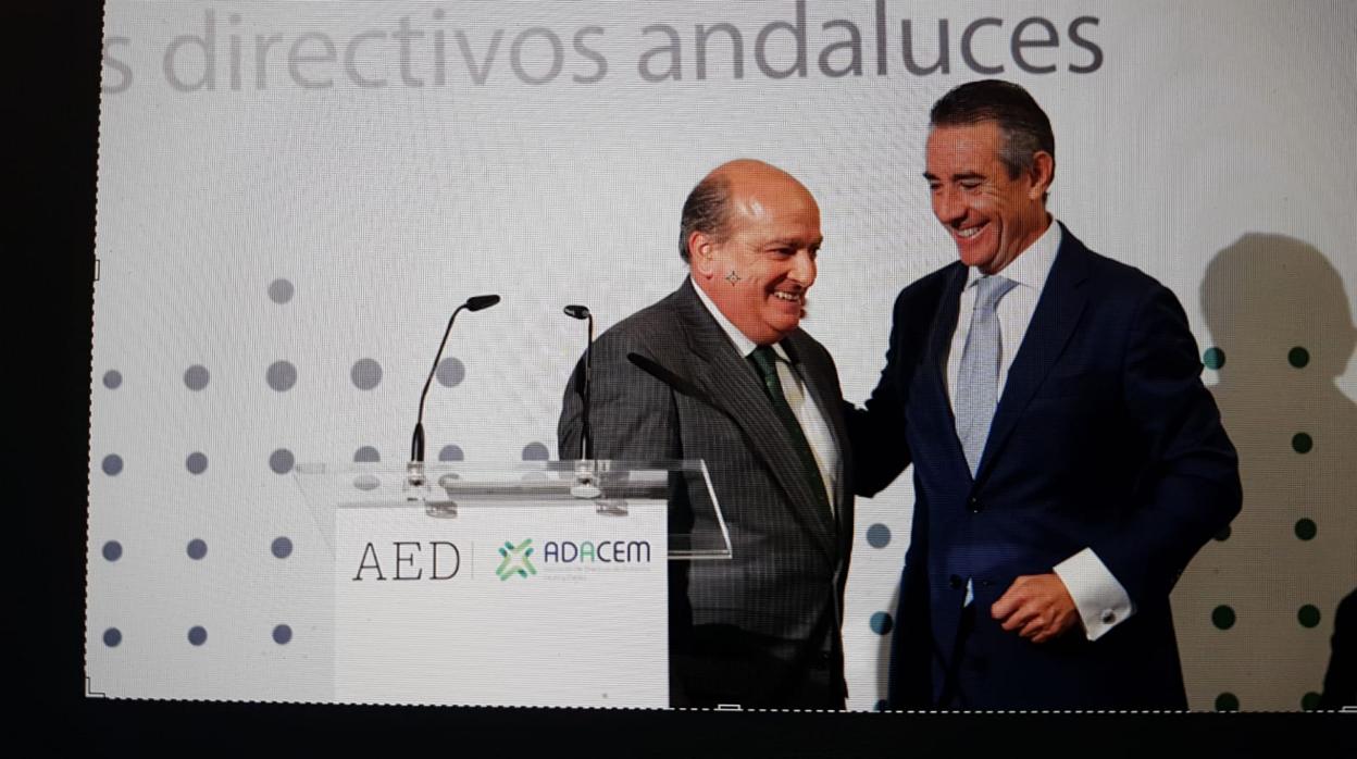 Luis Miguel Martín Rubio y Juan Antonio Alcaraz presentaron la alianza en un acto con 350 directivos celebrado en el Hotel Alfonso XIII de Sevilla