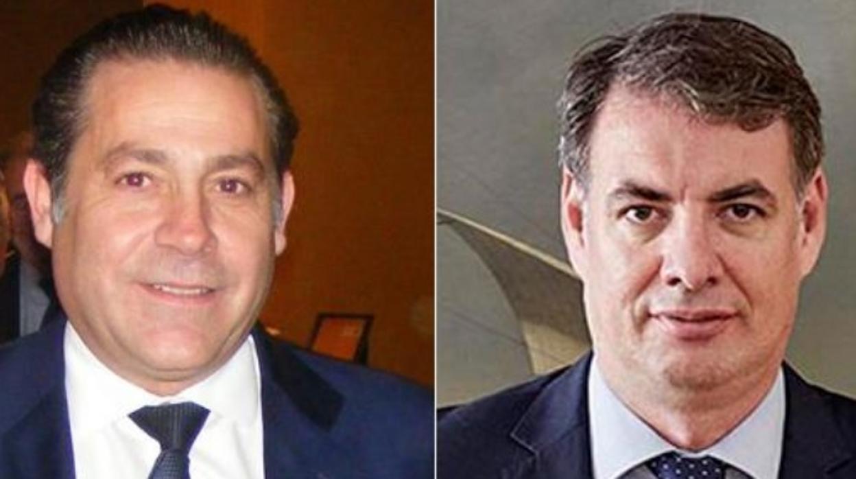 Mario López Magdaleno (izquierda) y Vicente Cecilio Fernández Guerrero