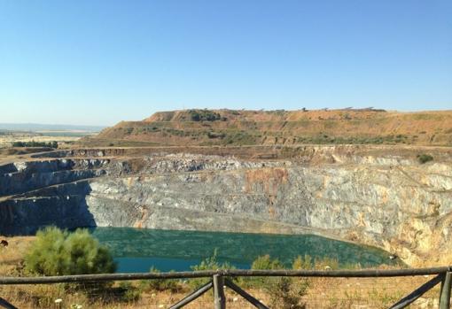 Mina de Aznalcóllar, donde Minorbis-Grupo México ha invertido ya más de 36 millones de euros en sondeos, consultoría y personal