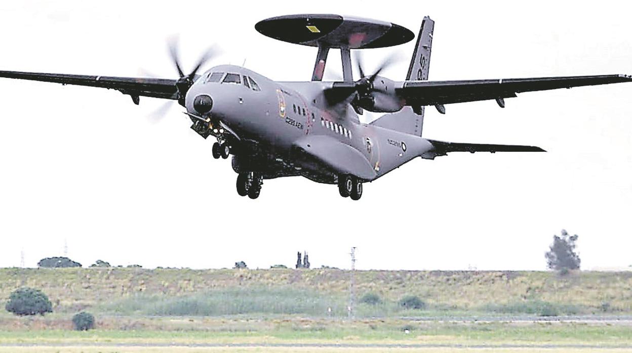 CN295, avión militar de Airbus que se monta en la factoría sevillana de San Pablo