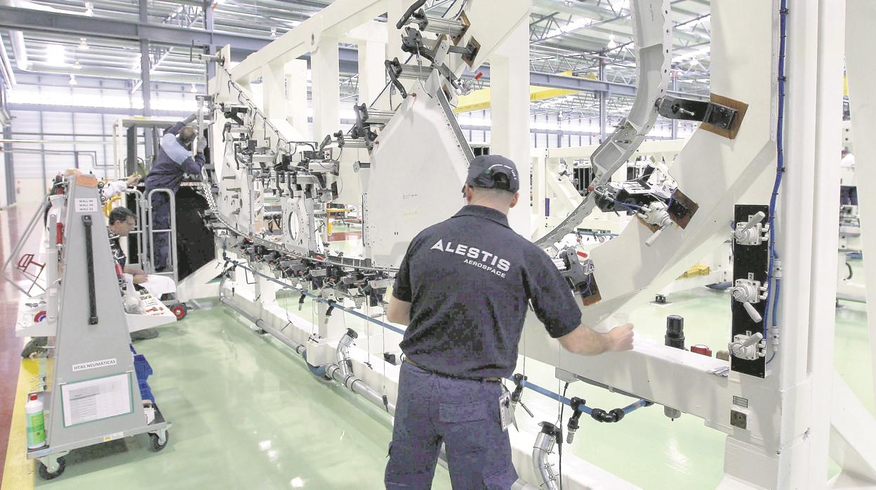 Instalaciones de Alestis Aerospace en Sevilla