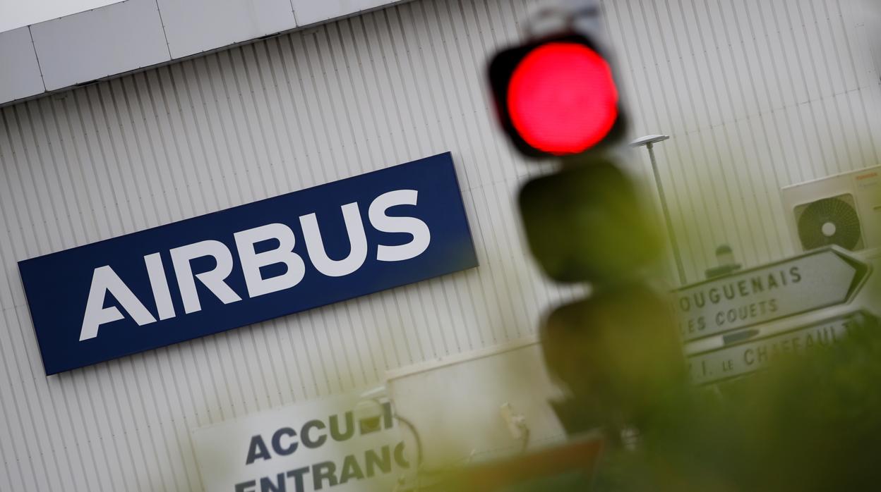 Entrada de la compañía Airbus