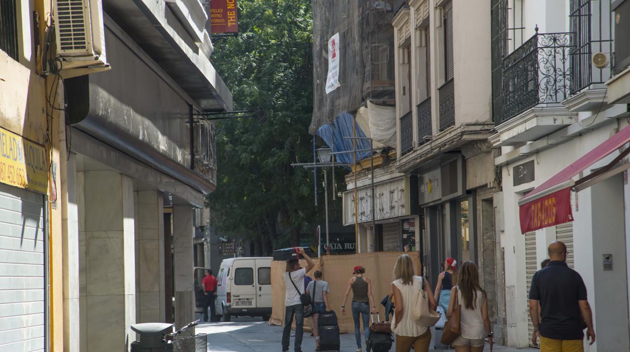 Calle del centro de Sevilla