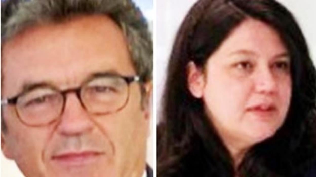 Juan Pablo López-Bravo, presidente de Abengoa, y la consejera de la multinacional Margarida de la Riva