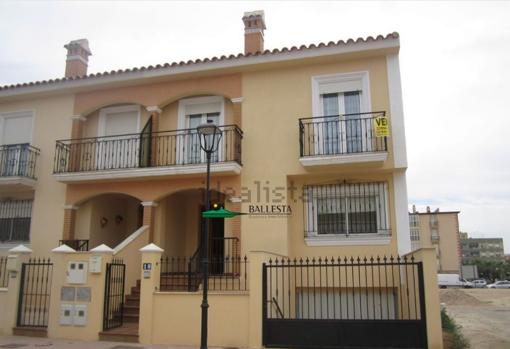 Exterior del chalé en Huércal-Overa