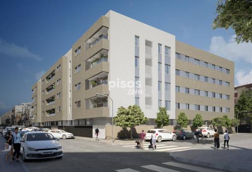 Bloque residencial en León XIII