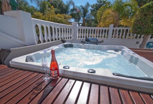 Jacuzzi privado del apartamento