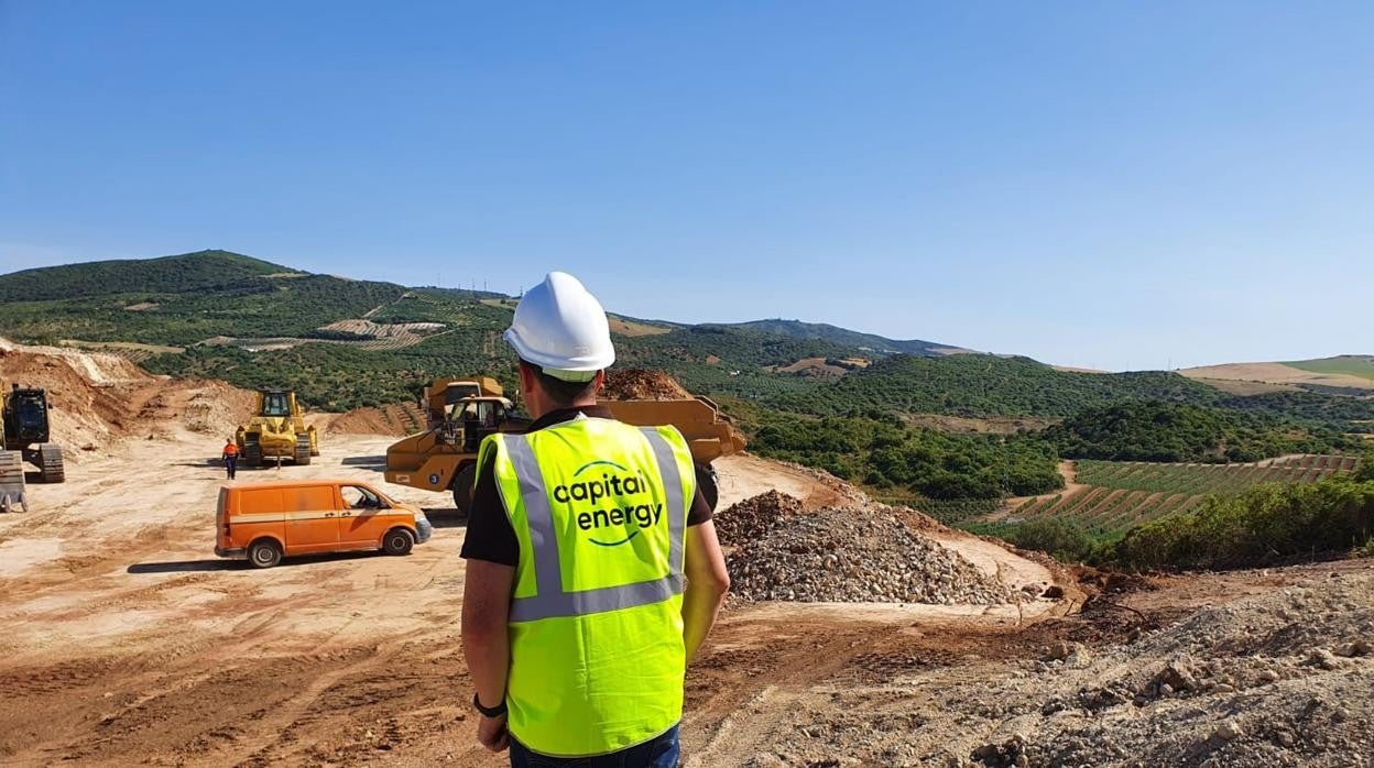 La planta eólica de Lebrija que está construyendo Capital Energy comenzará a funcionara en el primer semestre de 2022