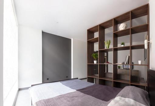 Estantería de doble frente