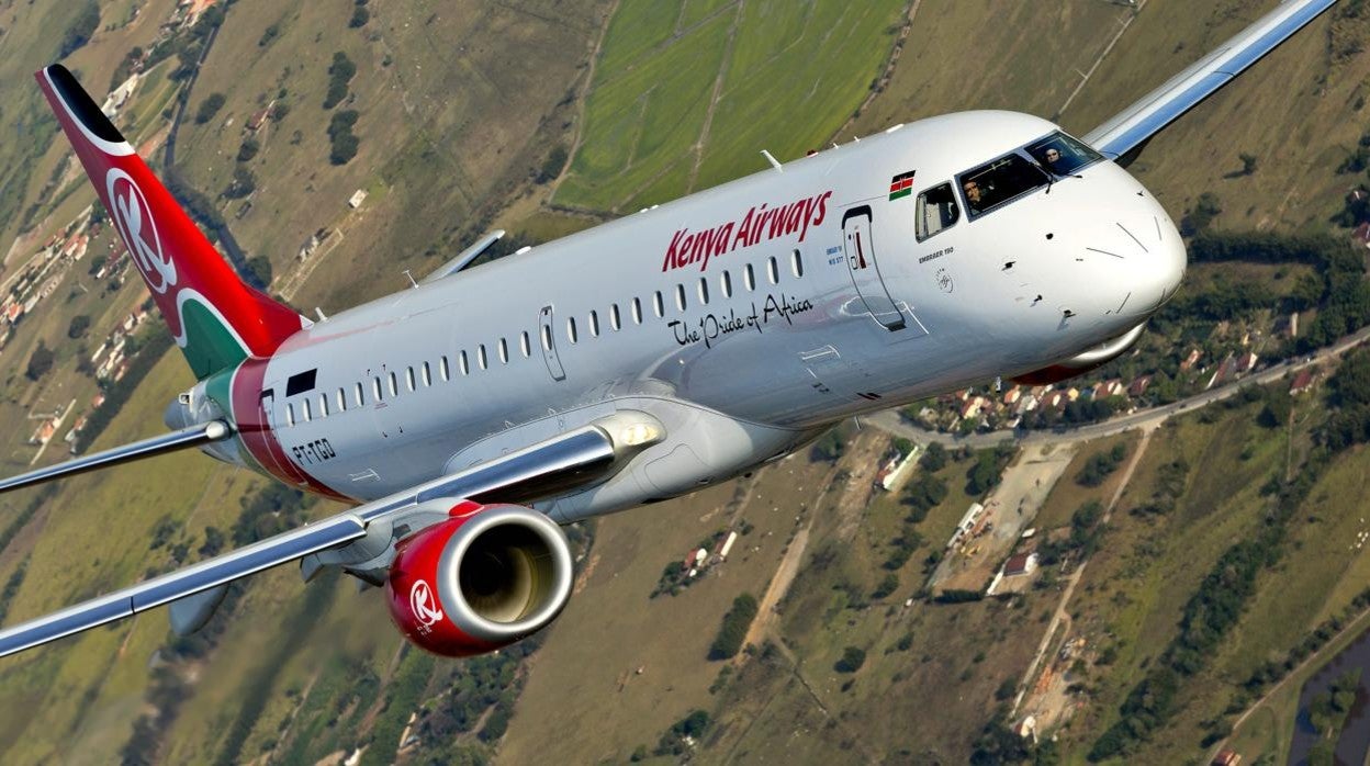 Uno de los modelos del fabricante de aviones brasileño Embraer