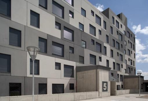 Bloque de pisos prefabricado de hormigón