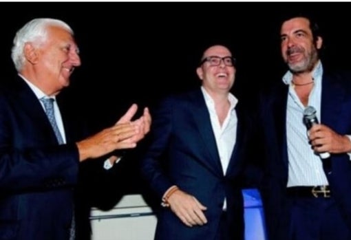 Santiago Herrero, presidente de Howden Iberia; Salvador Marín, CEO de la compañía; y José Manuel González, responsable mundial de la multinacional inglesa