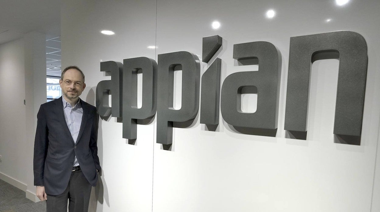Matt Calkins, CEO de la estadounidense Appian, en las nuevas oficinas que acaba de inaugurar en el Parque Científico y Tecnológico Cartuja (PCT)
