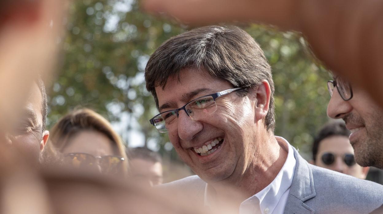 Juan Marín, líder de Ciudadanos en Andalucía