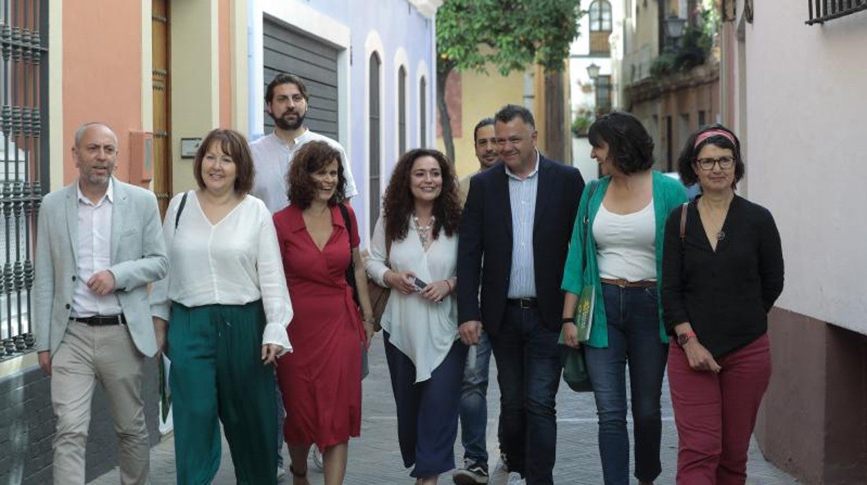 Los miembros de la confluencia Por Andalucía