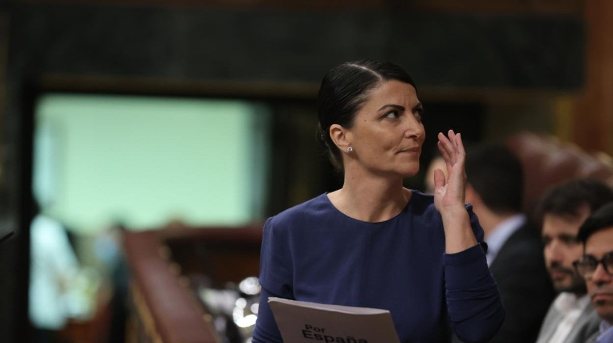 Macarena Olona en el Congreso de los Diputados