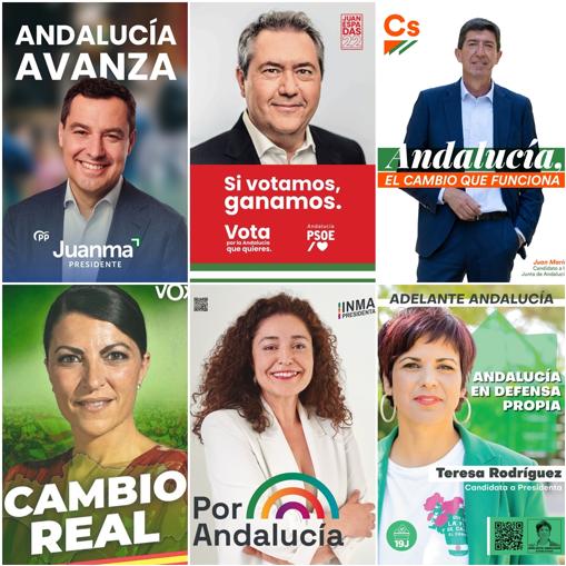 Los códigos secretos que encierran los carteles electorales de los candidatos