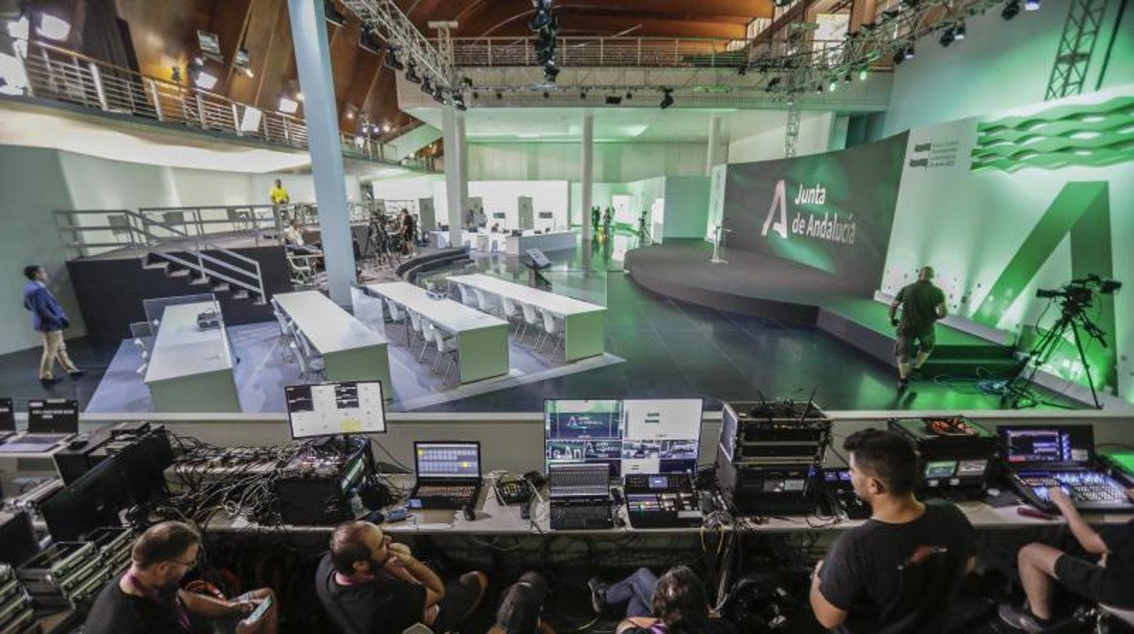 El centro de datos para las elecciones de este domingo ya está preparado