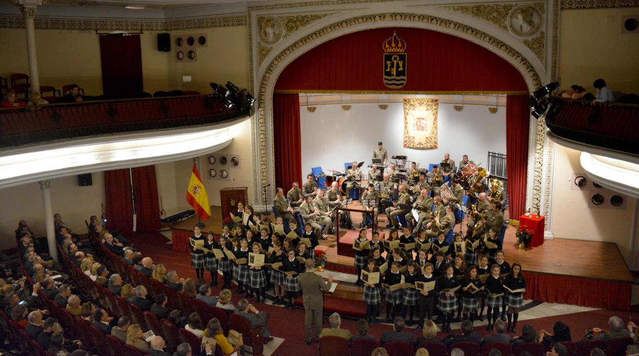 El concierto se celebró en el edificio principal de la Capitanía General de Sevilla