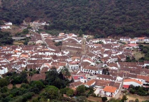 Vista aérea de Alájar