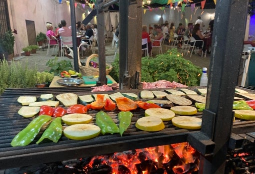 La terraza y las brasas de Gafq