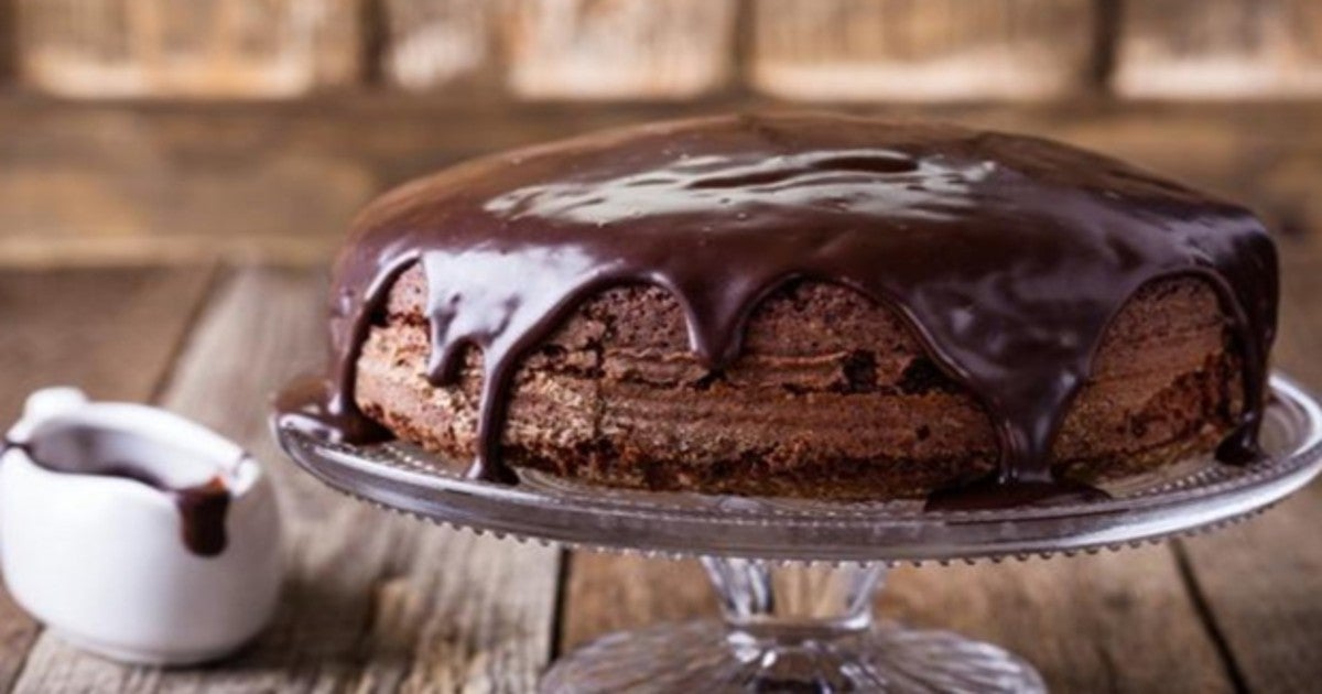 Una apetitosa tarta de chocolate