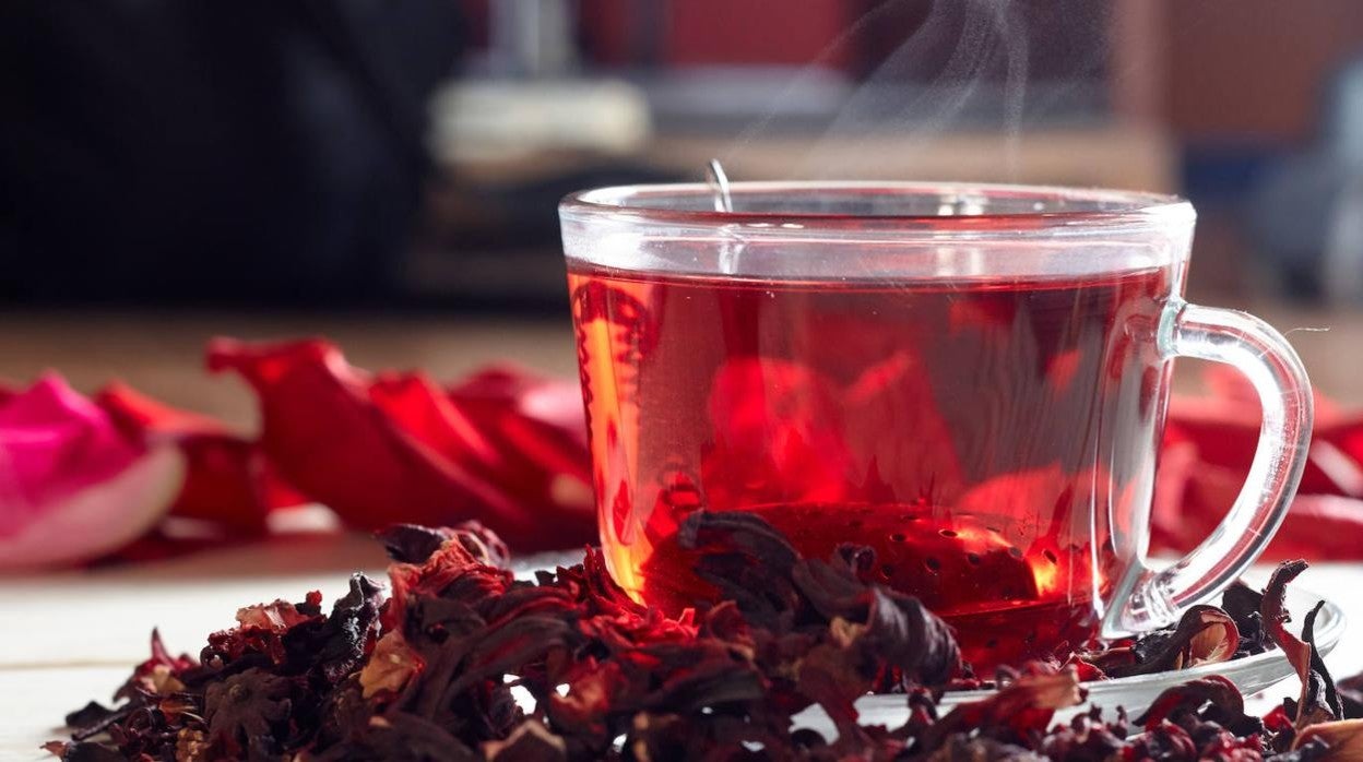 El hibisco o flor de Jamaica es el ingrediente principal de esta infusión