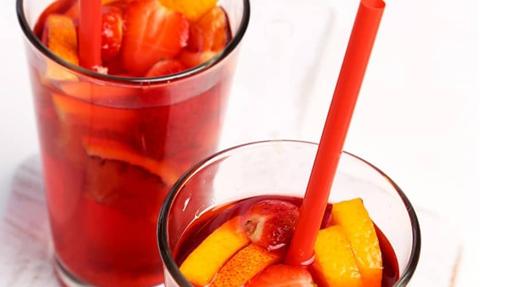 Tinto con granizada de la heladería Il Piamonte