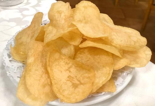 Presentación de las patatas fritas