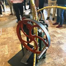 Exprimidora de caña de azúcar