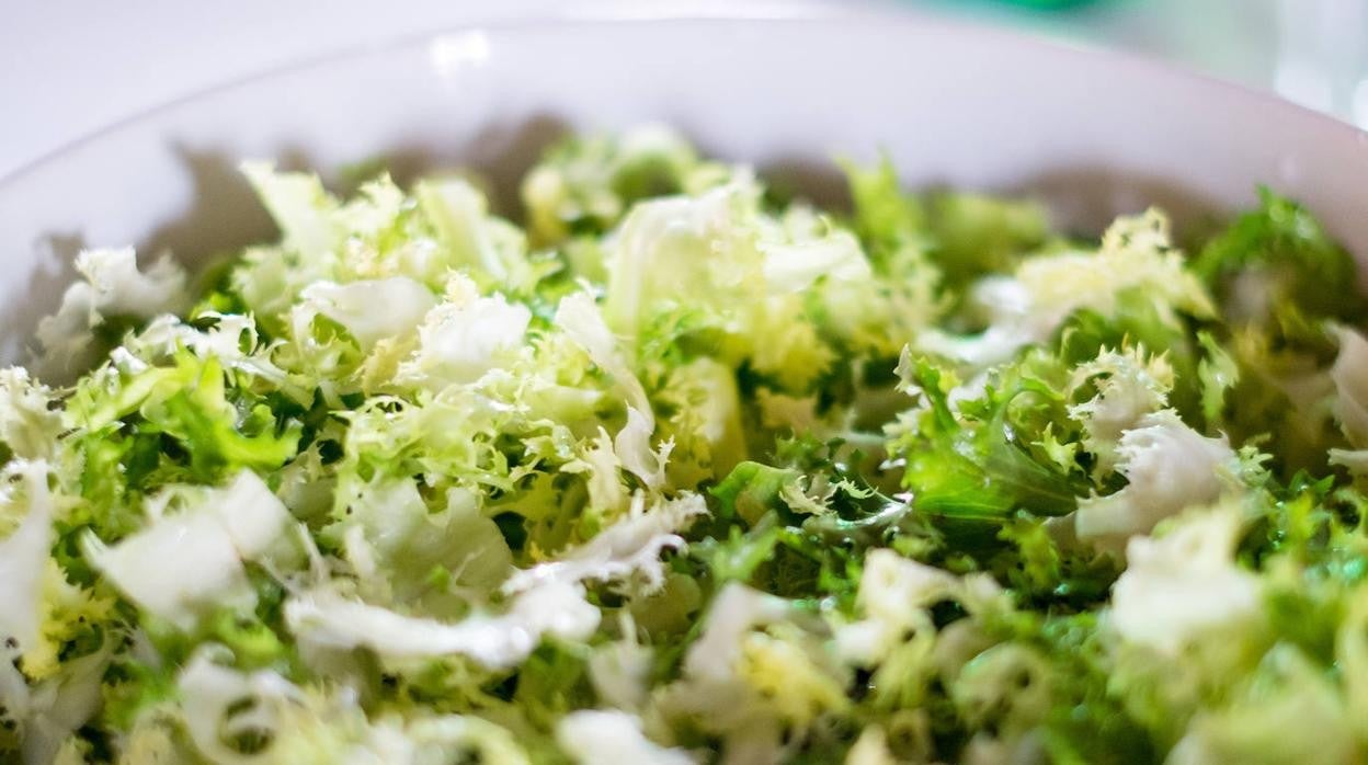 La lechuga fresca es un bocado refrescante y crujiente