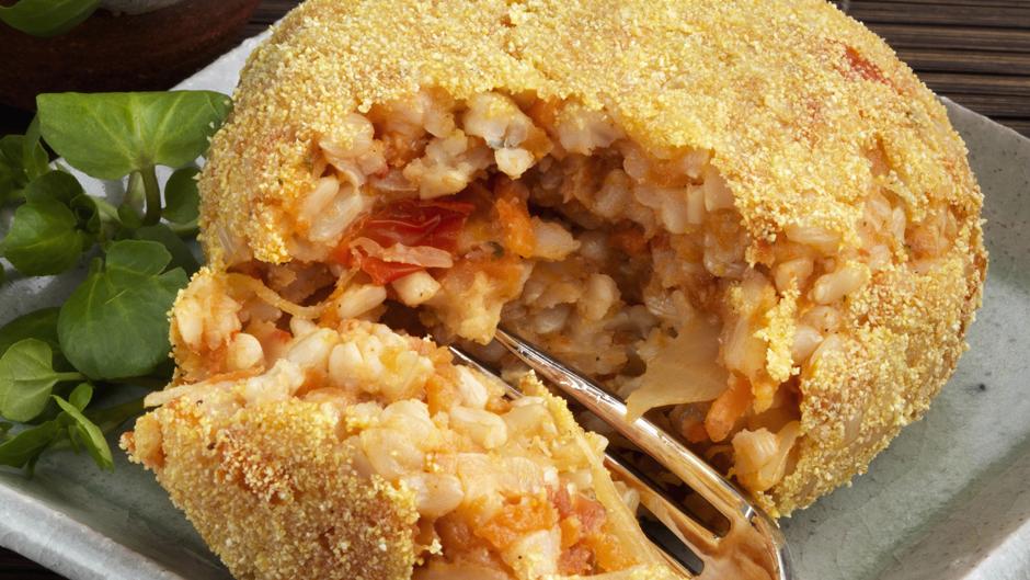 Elabora estas originales croquetas de arroz con verduras y sorprende a tus invitados