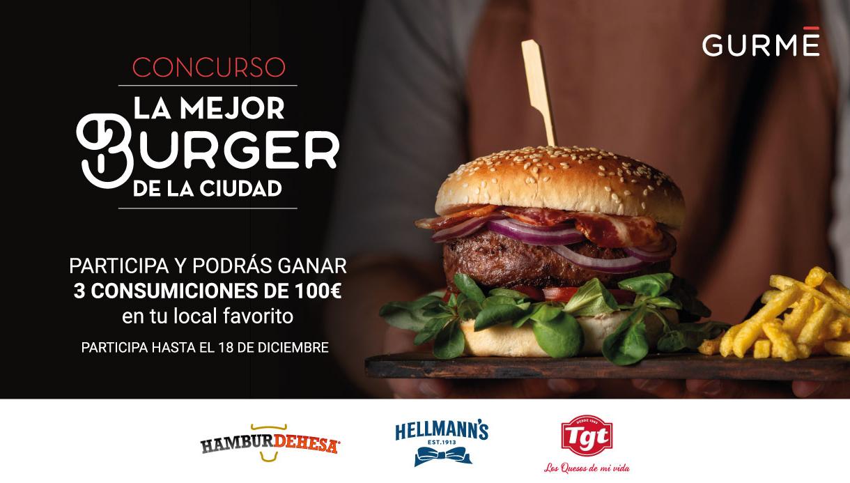 GURMÉ lanza un concurso para elegir la «Mejor hamburguesa de Sevilla»