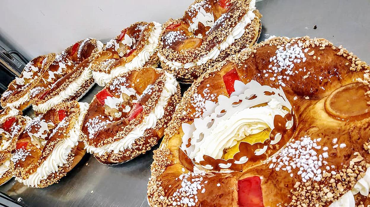 Roscones de Reyes de la panadería La Tradición de Córdoba