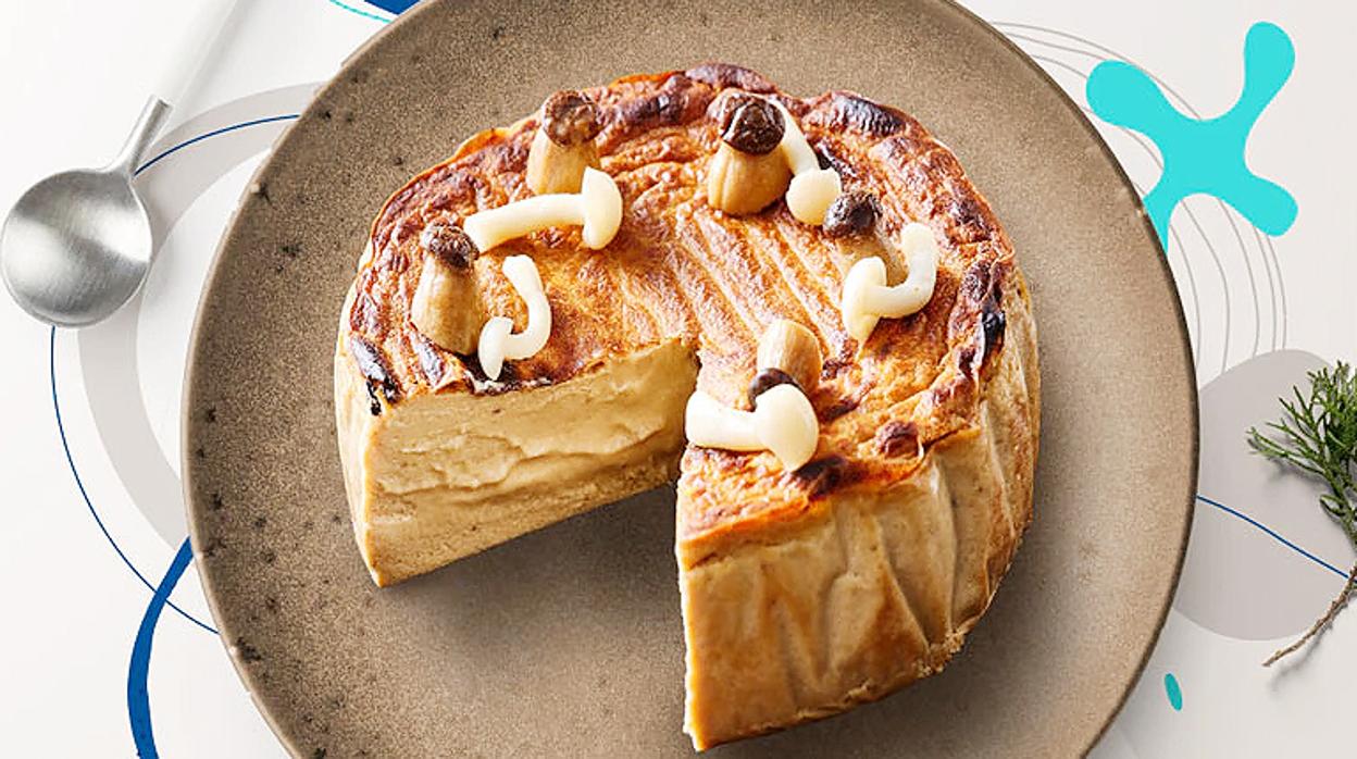 Tarta de setas cremosa, con productos de Setacor