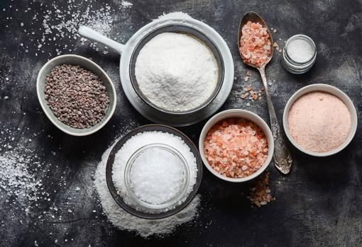 Existen muchos tipos de sal en el mercado