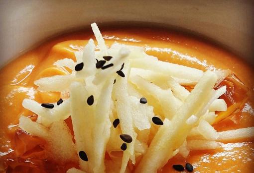 Salmorejo amontillado de Gárum 2.1